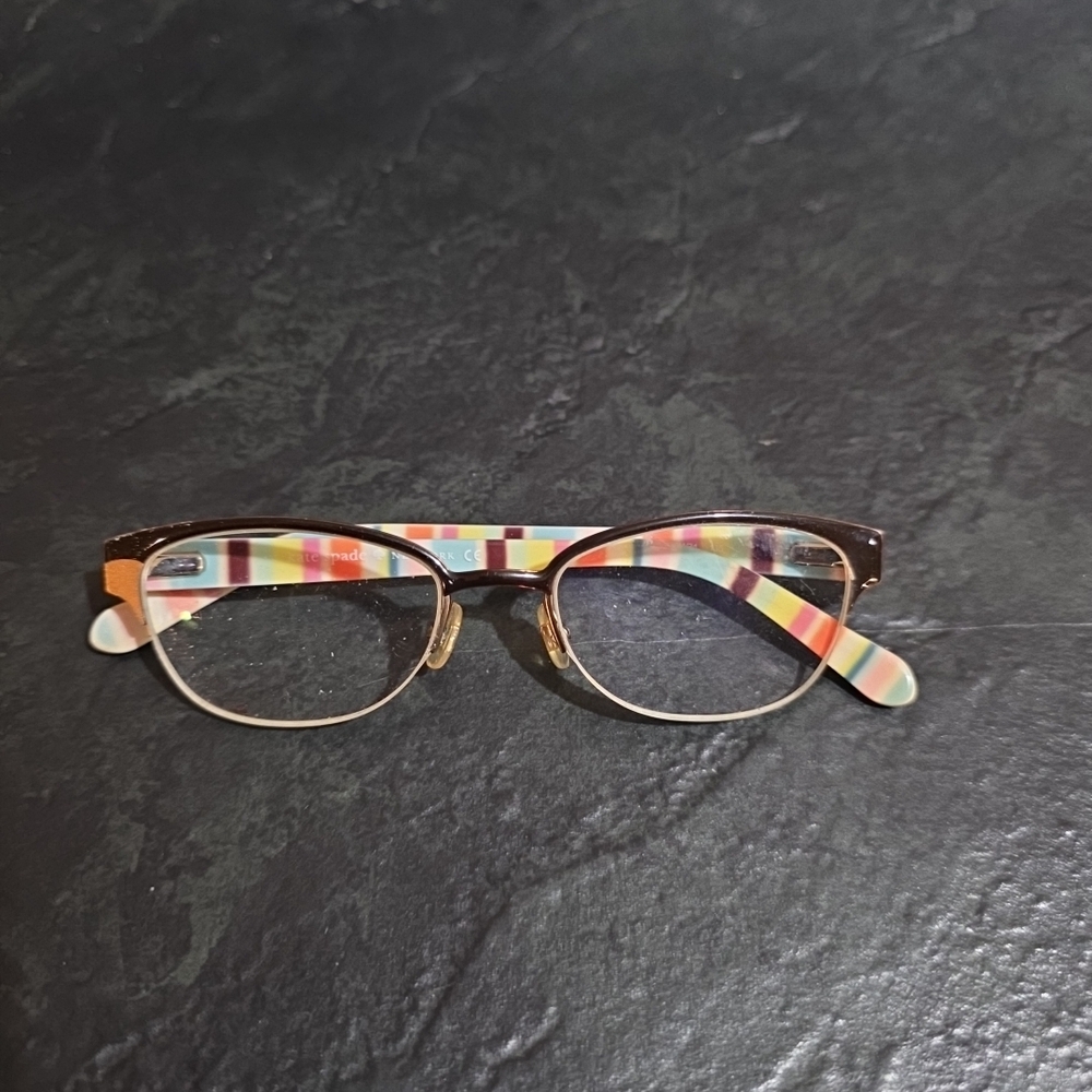 New York Kate Spade CE Shayla OW34 Eyeglasses Frames Only Tortoise MULTI-COLORED